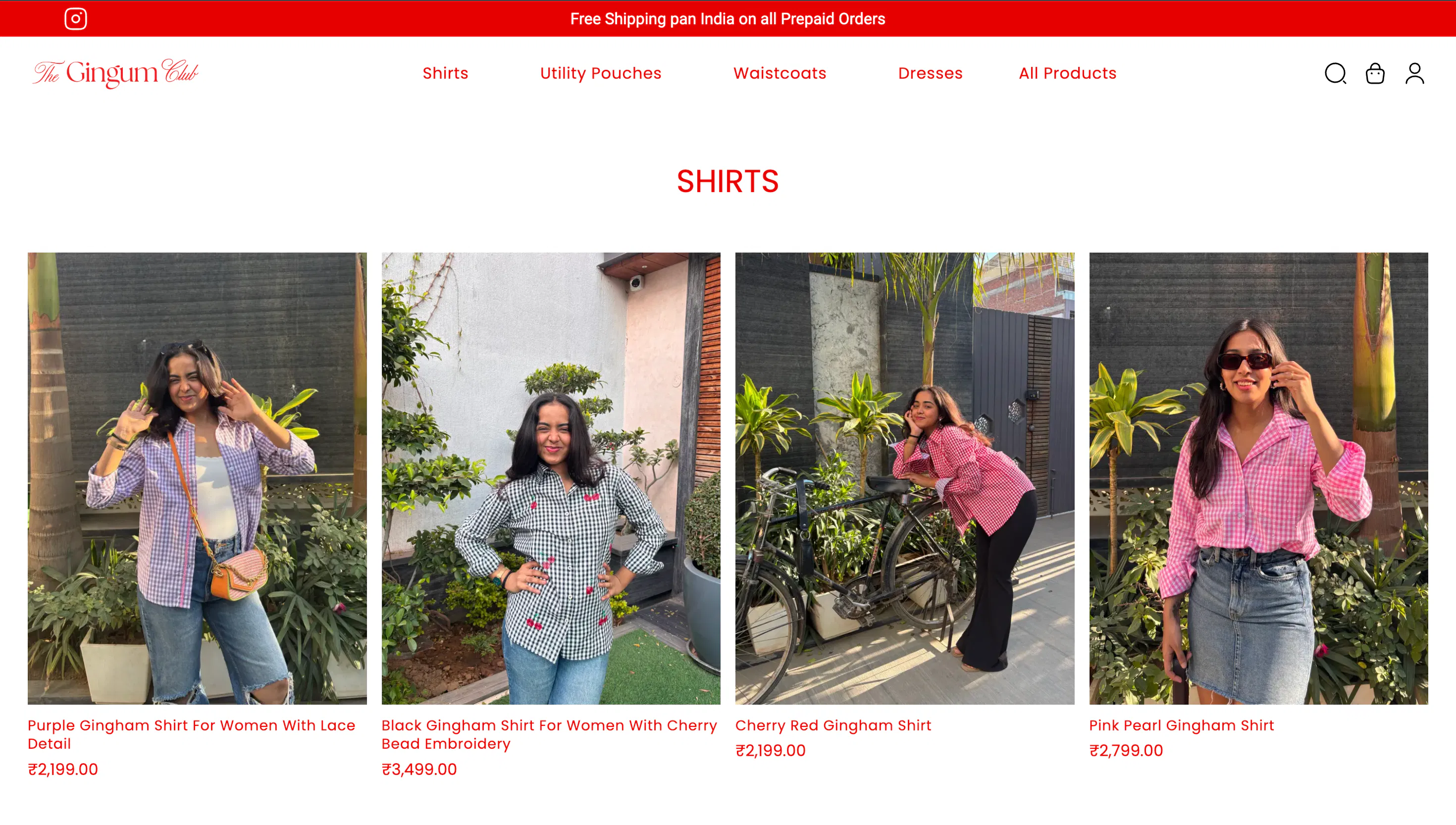 The Gingum Club | ShopIQ