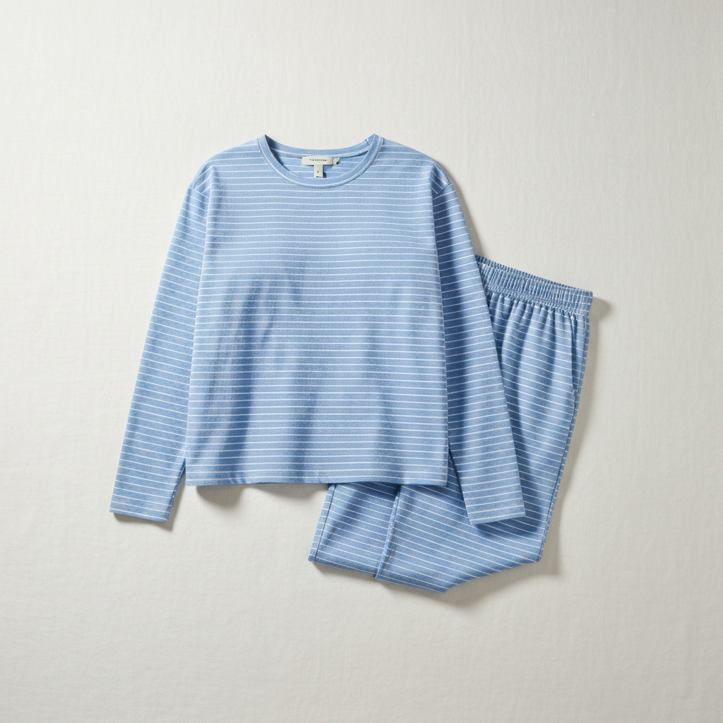 Serene Stripe Lounge Set