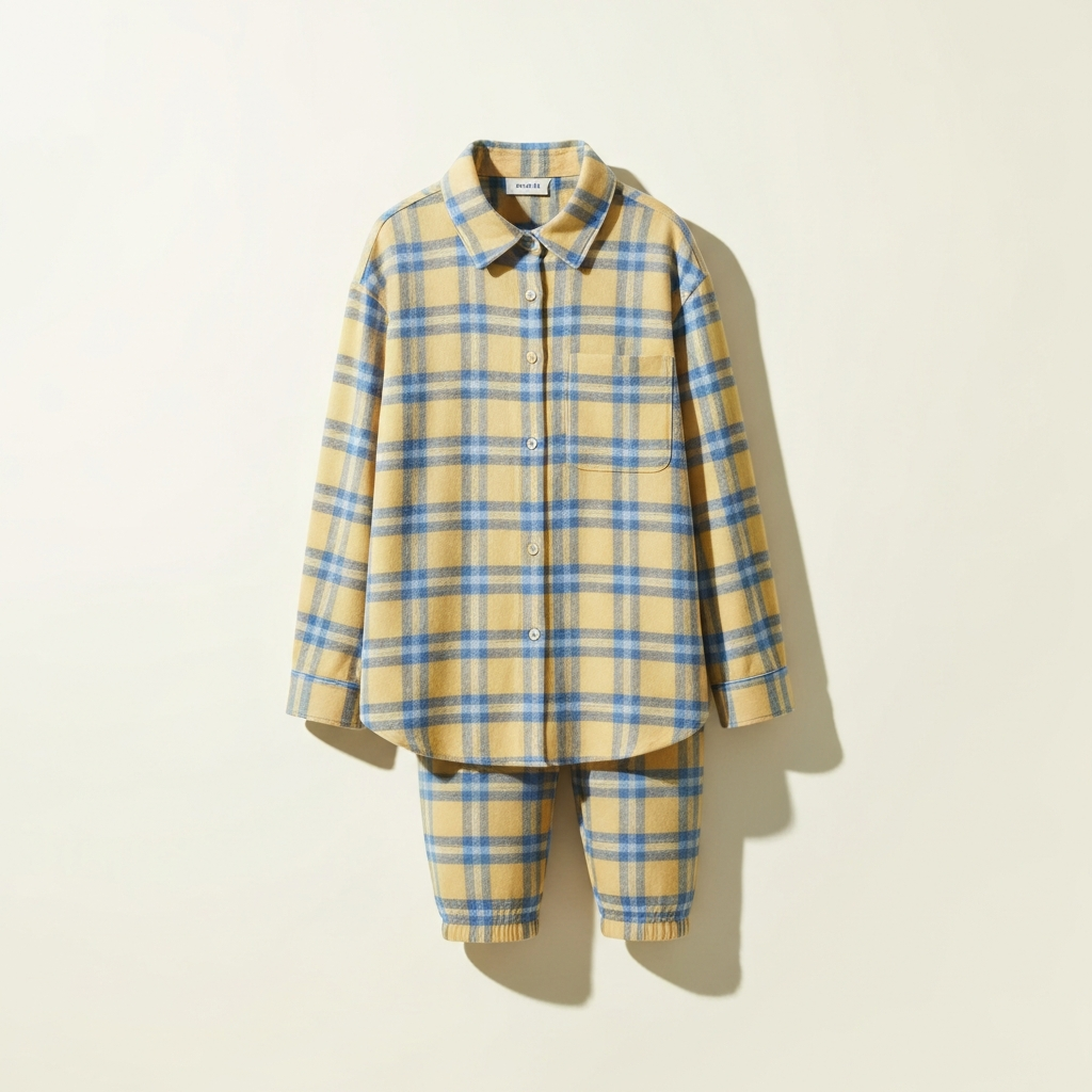 Cozy Check Pyjama Set