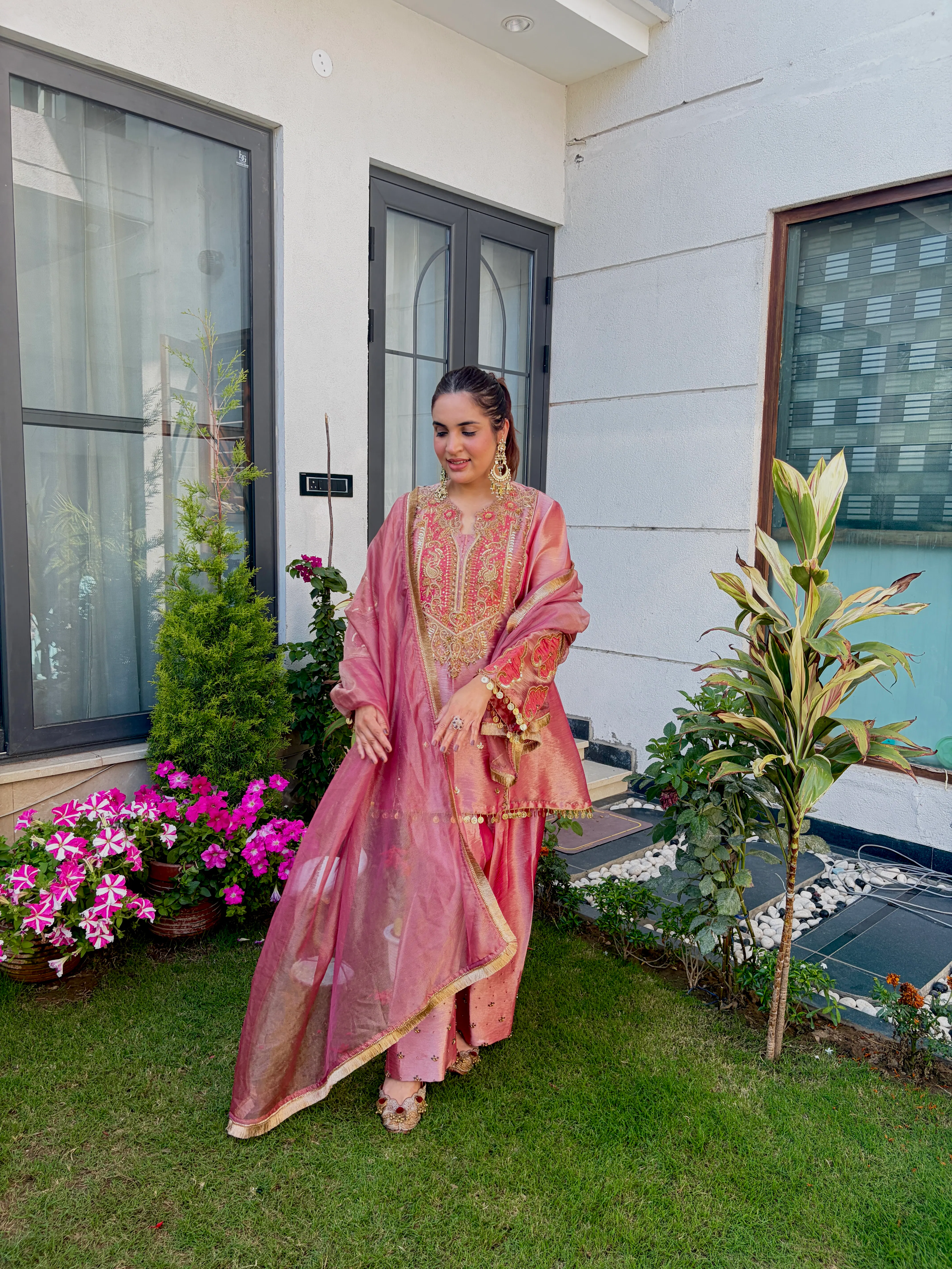 fuchsia radiance tissue farshi set