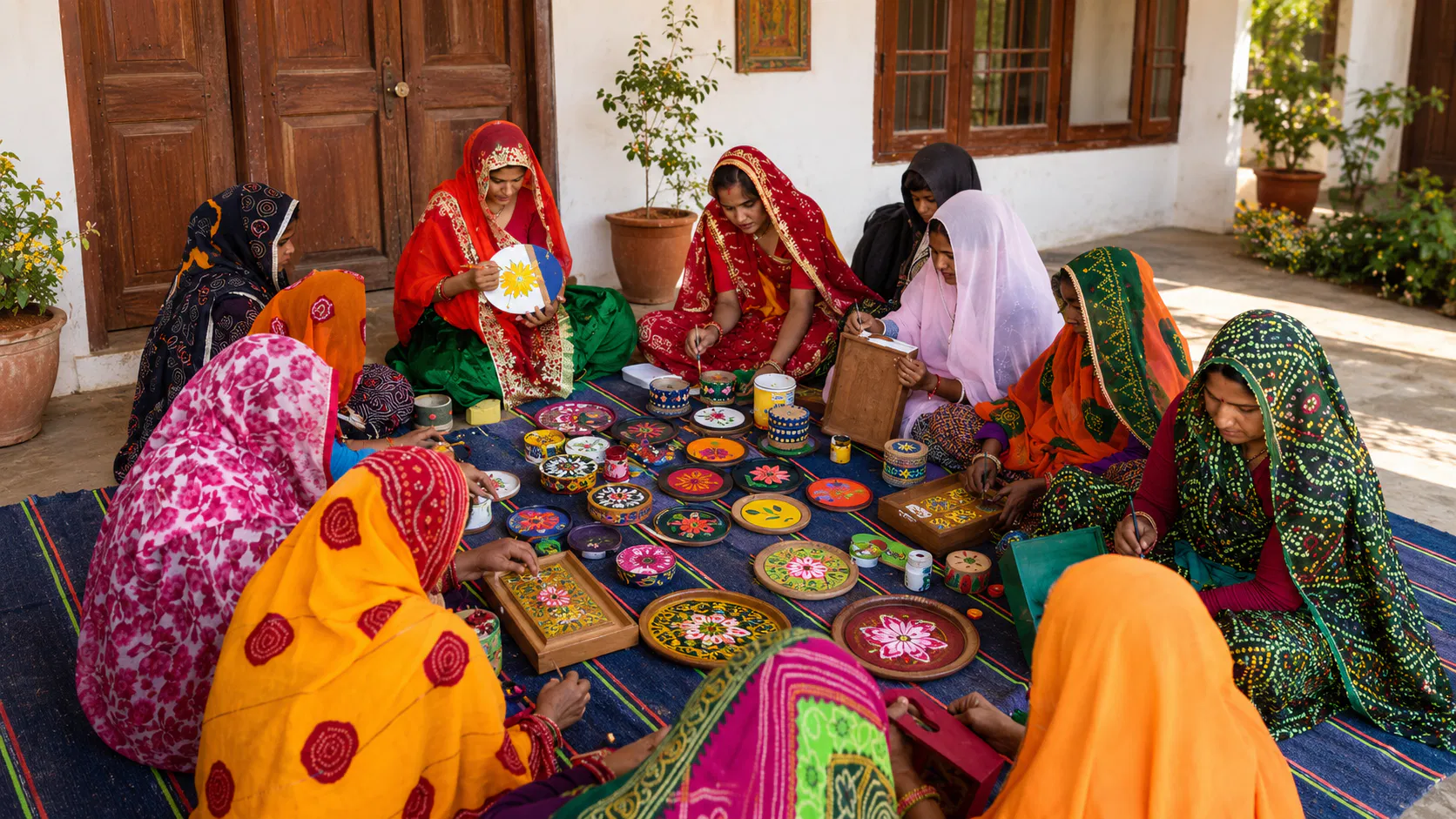 Wooden Products made with Women Artisans 